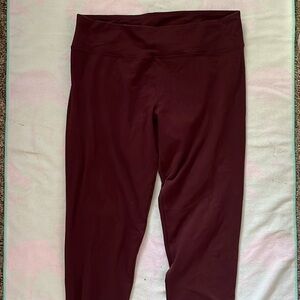 Women’s XL red leggings . Great condition. Super soft.